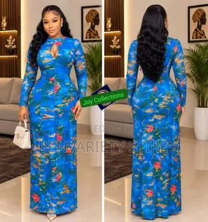 Ladies Stretchy Gown. Sexy Long Gown