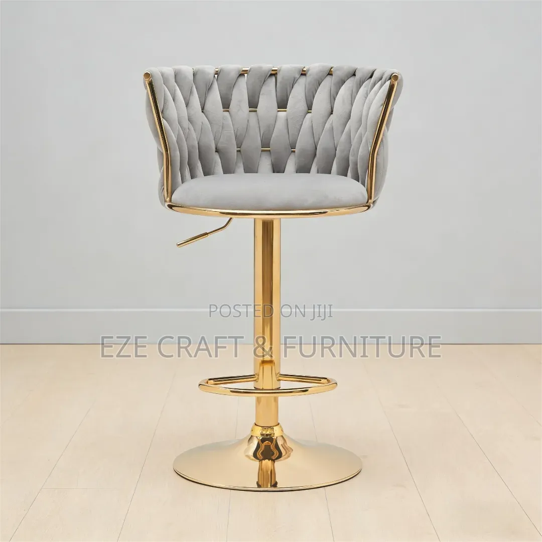 Luxury Golden Frame Bar Stool