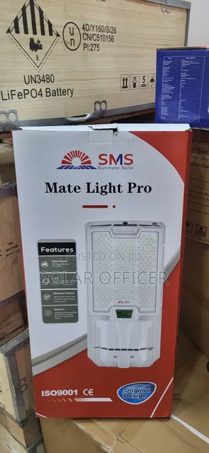 Shining Solar Street Light SMS Mate Light Pro