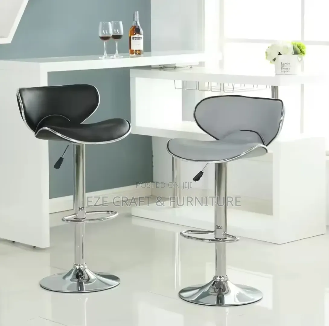 Stylish PU Bar Adjustable Stool
