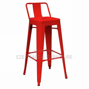 Luxury Full Metal High Counter Stool