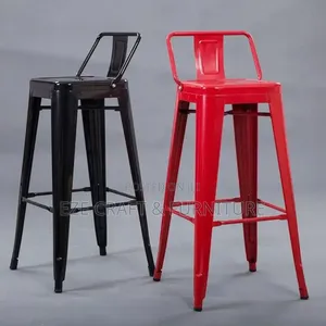 Luxury Full Metal High Counter Stool