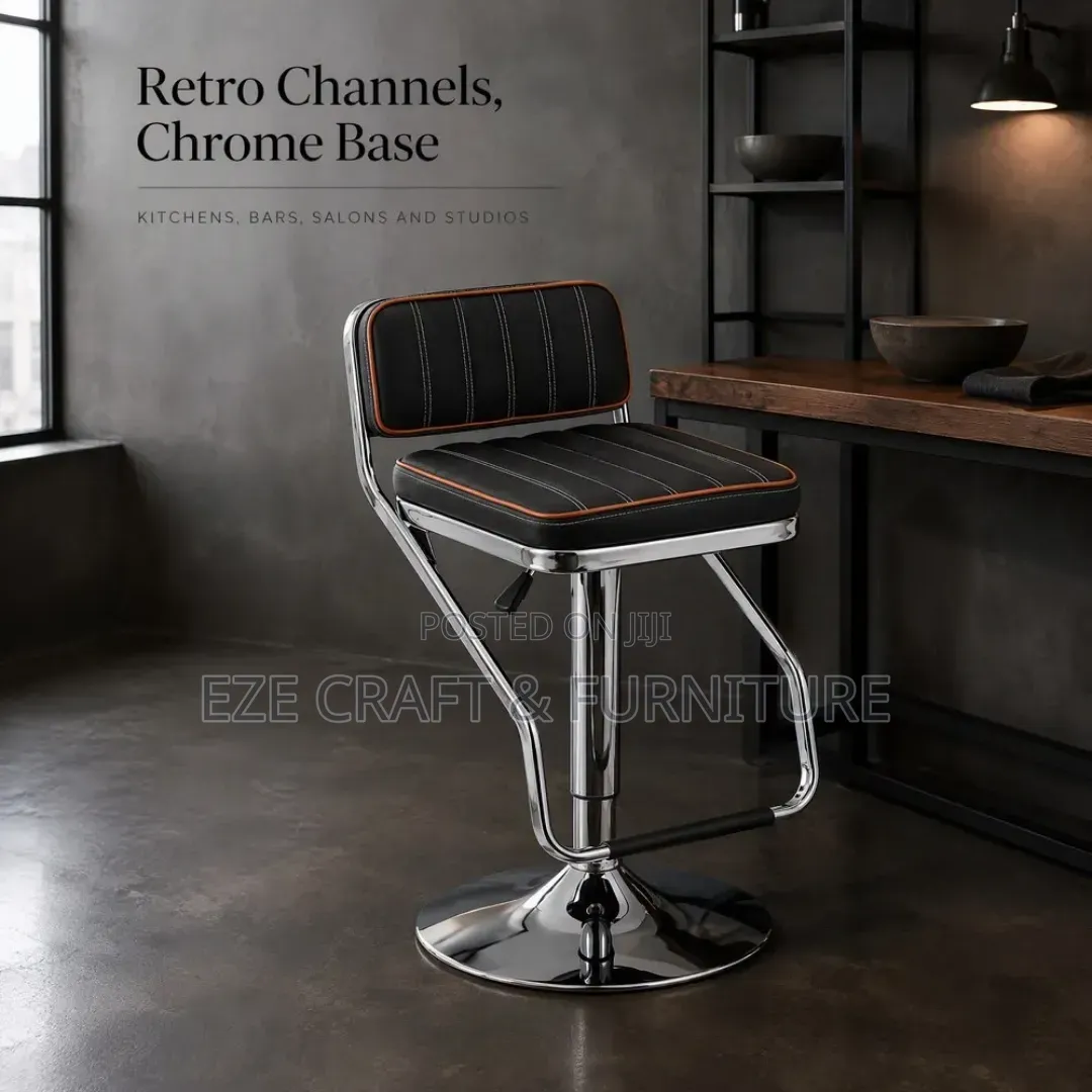 Luxury Light Up Adjustable Stool