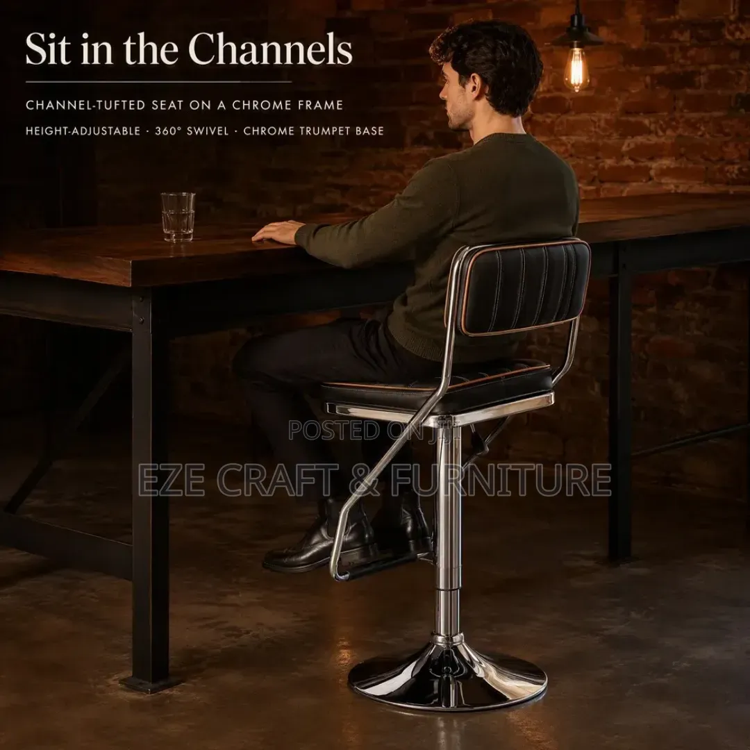 Luxury Light Up Adjustable Stool