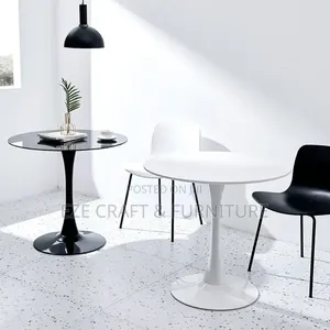 Round Wooden Top Resturant Table