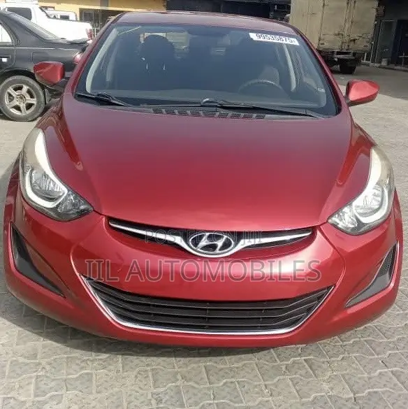 Hyundai Elantra 2015 Red