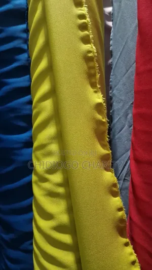 Plain Crepe Fabrics Available in Aba