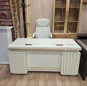 1.2meters Executive White Table
