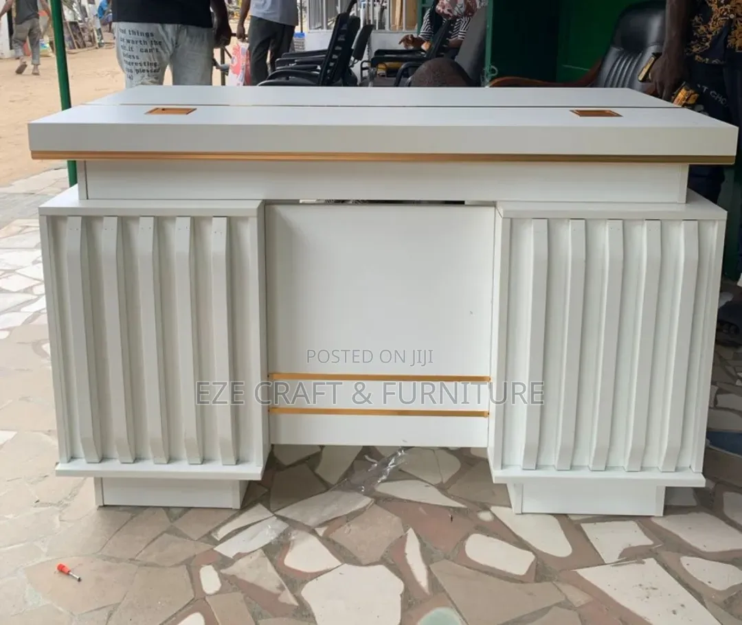 1.2meters Executive White Table