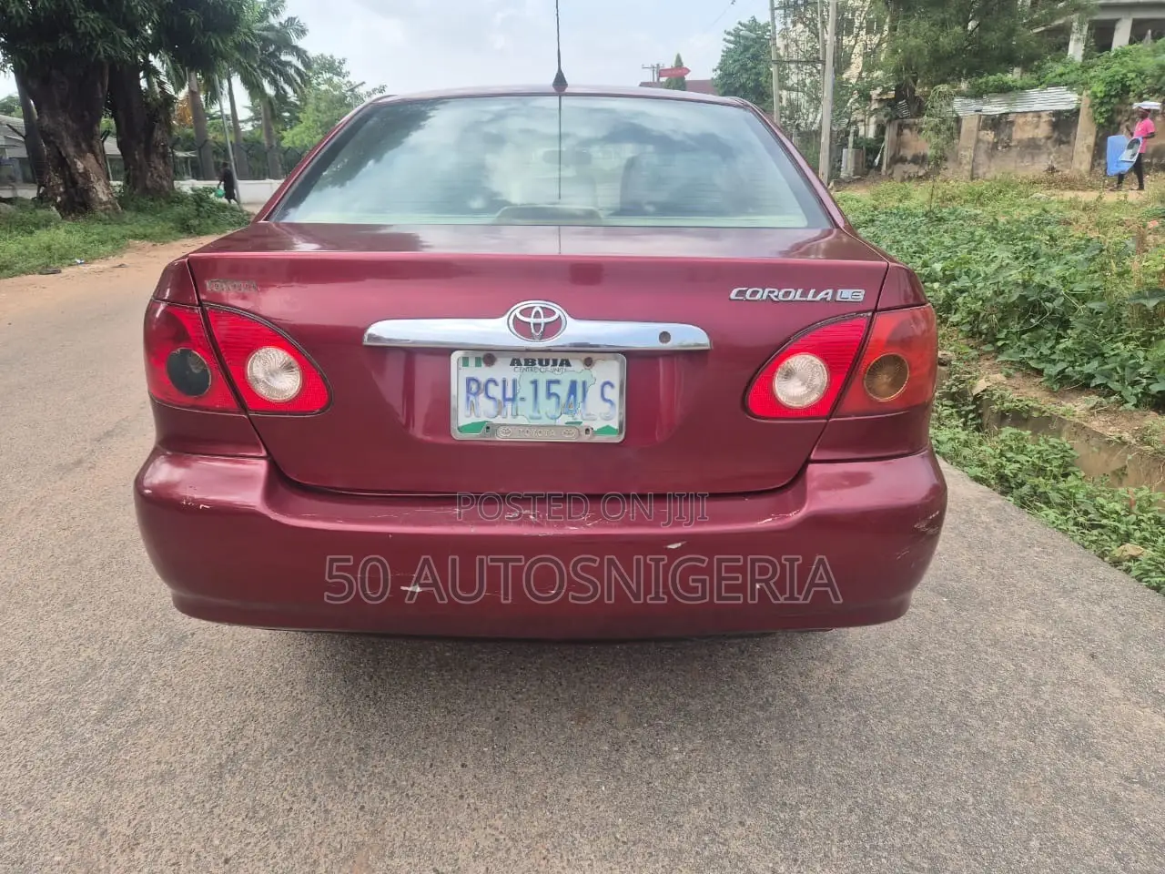Toyota Corolla 2007 Red
