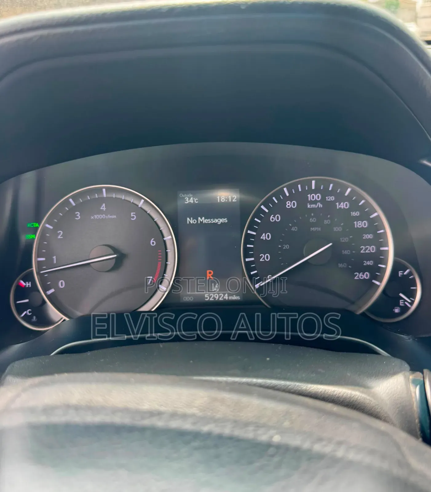 Lexus RX 2019 Black
