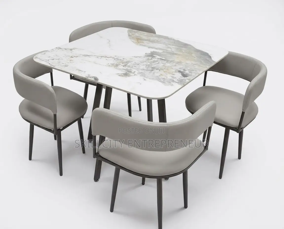 Premium 5-Piece Modern Dining Set