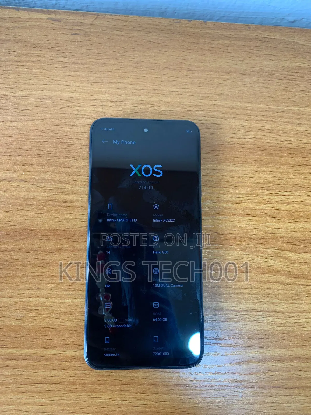 Infinix Smart 9 64 GB Black