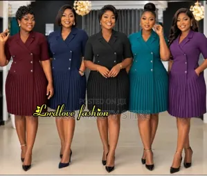 Classic Dress Office Gown