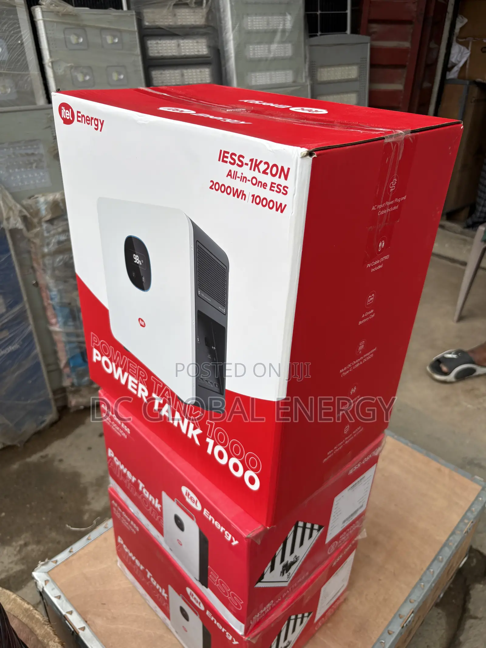 1000w / 2kwh Itel Power Tank