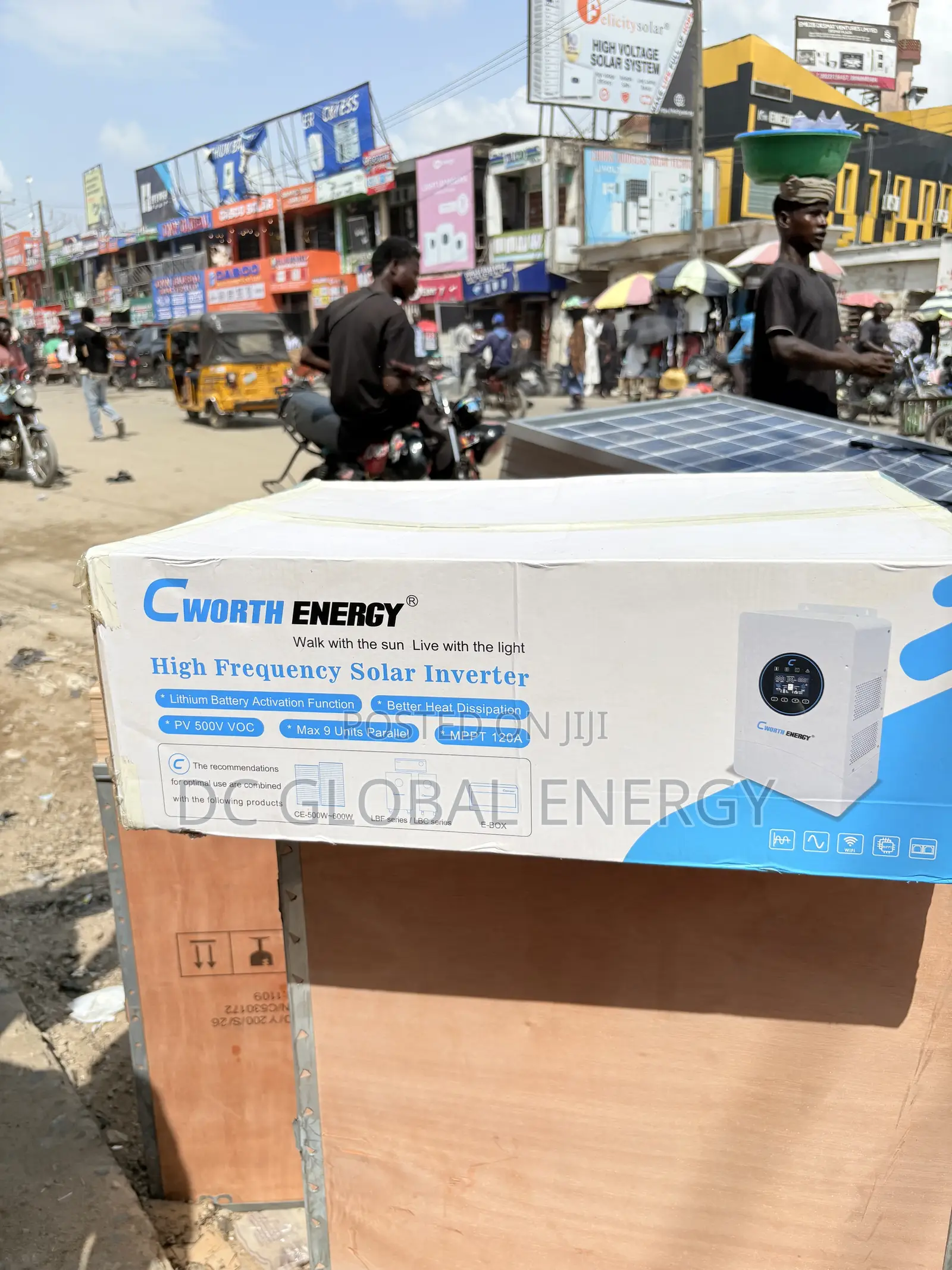 6kva Cworth Hybrid Inverter No