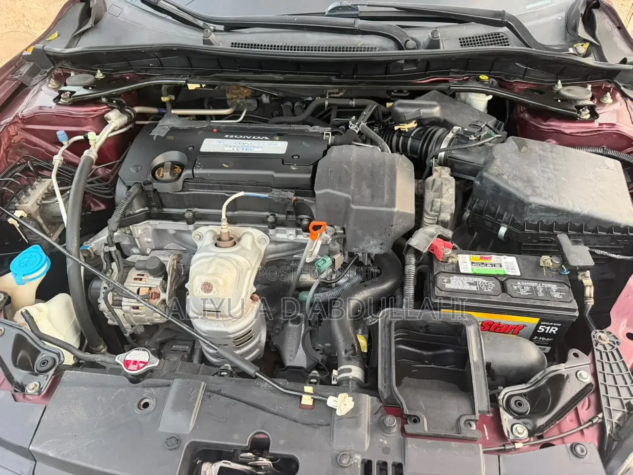 Honda Accord 2013 Maroon