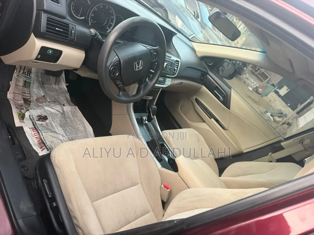 Honda Accord 2013 Maroon