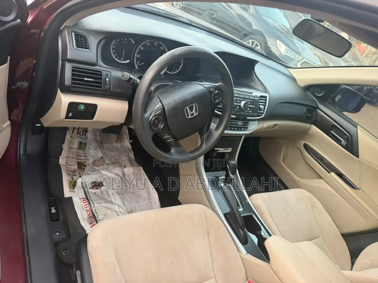 Honda Accord 2013 Maroon