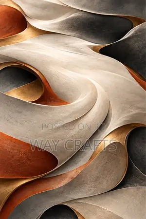 3D Abstract Wall Art Frame for Home, Office & Hotel Decoration