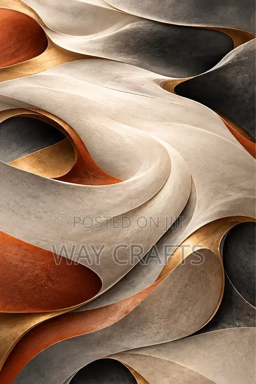 3D Abstract Wall Art Frame for Home, Office & Hotel Decoration