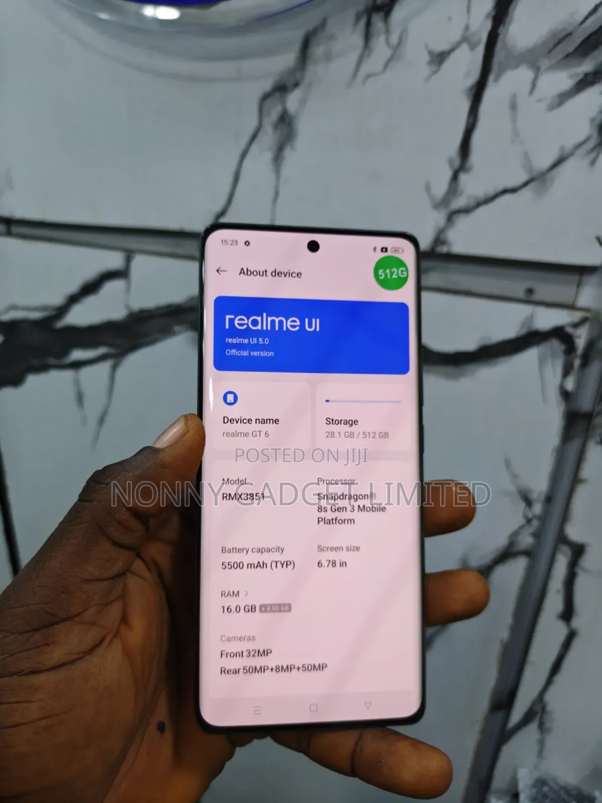 Realme GT 6 512 GB Green