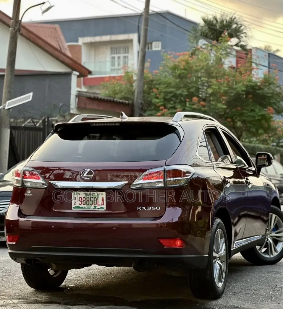 Lexus RX 2014 Red