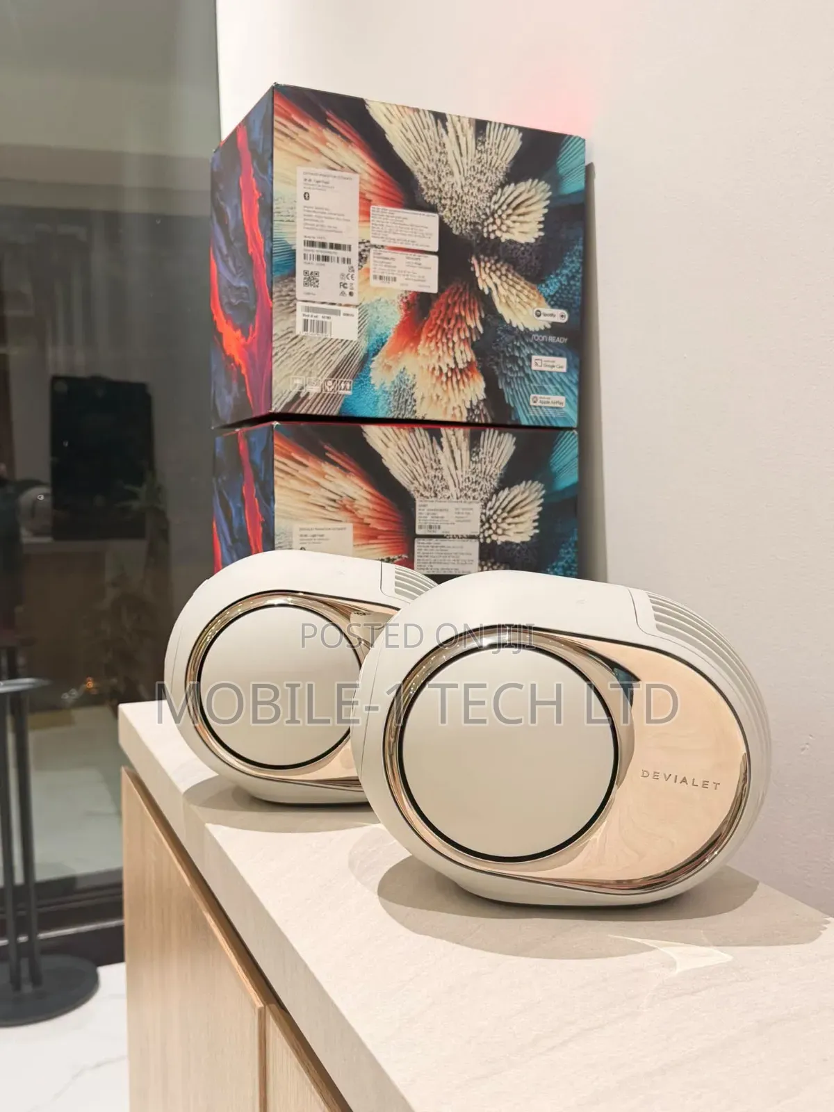 Complete Set Devialet Phantom Ultimate 108db Smart Home Speaker