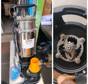 1HP Sewage Submersible Pump With Grinder. 100% Copper Coil.