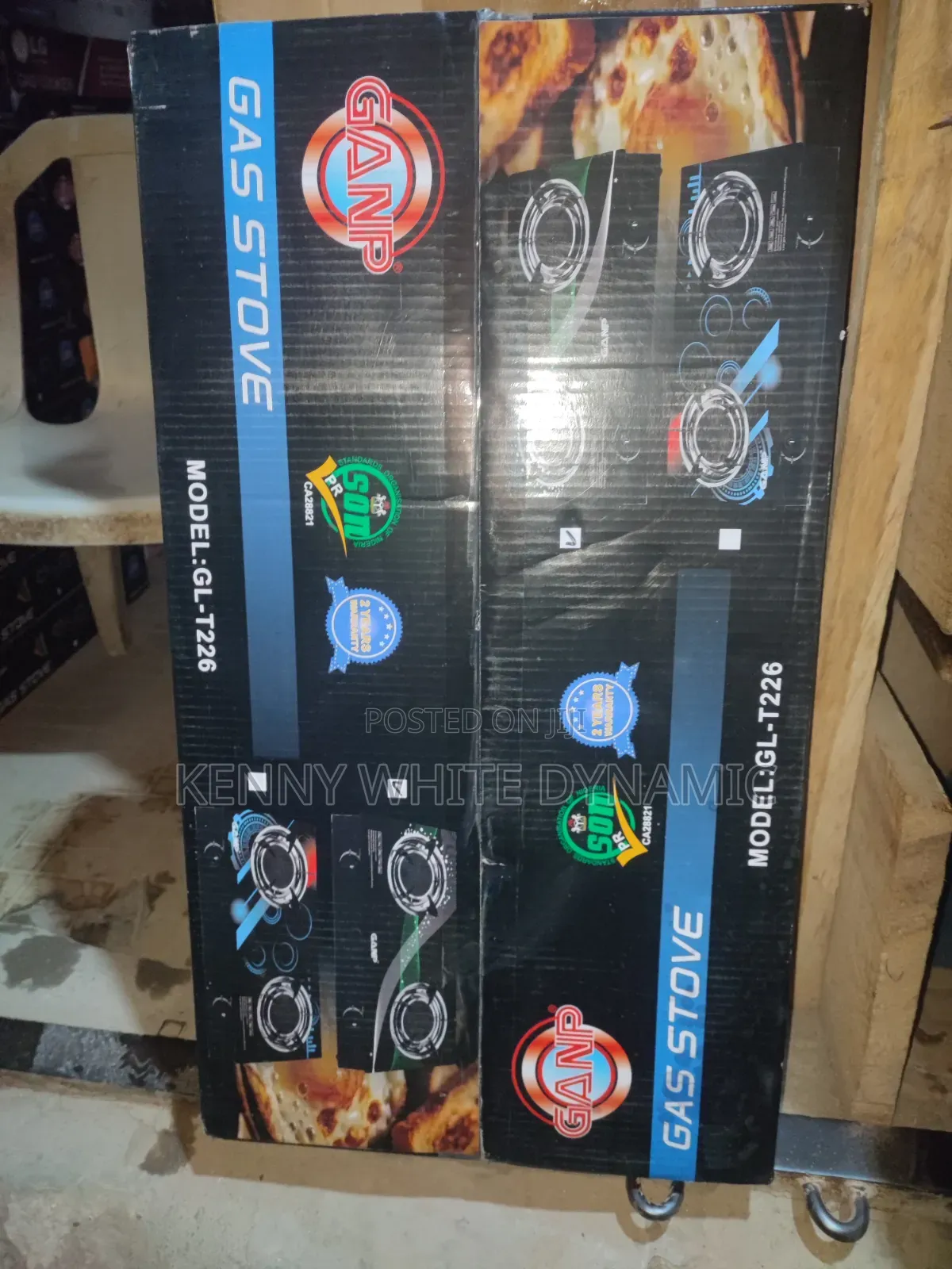 GANP Table Top Gas Cooker With Infared