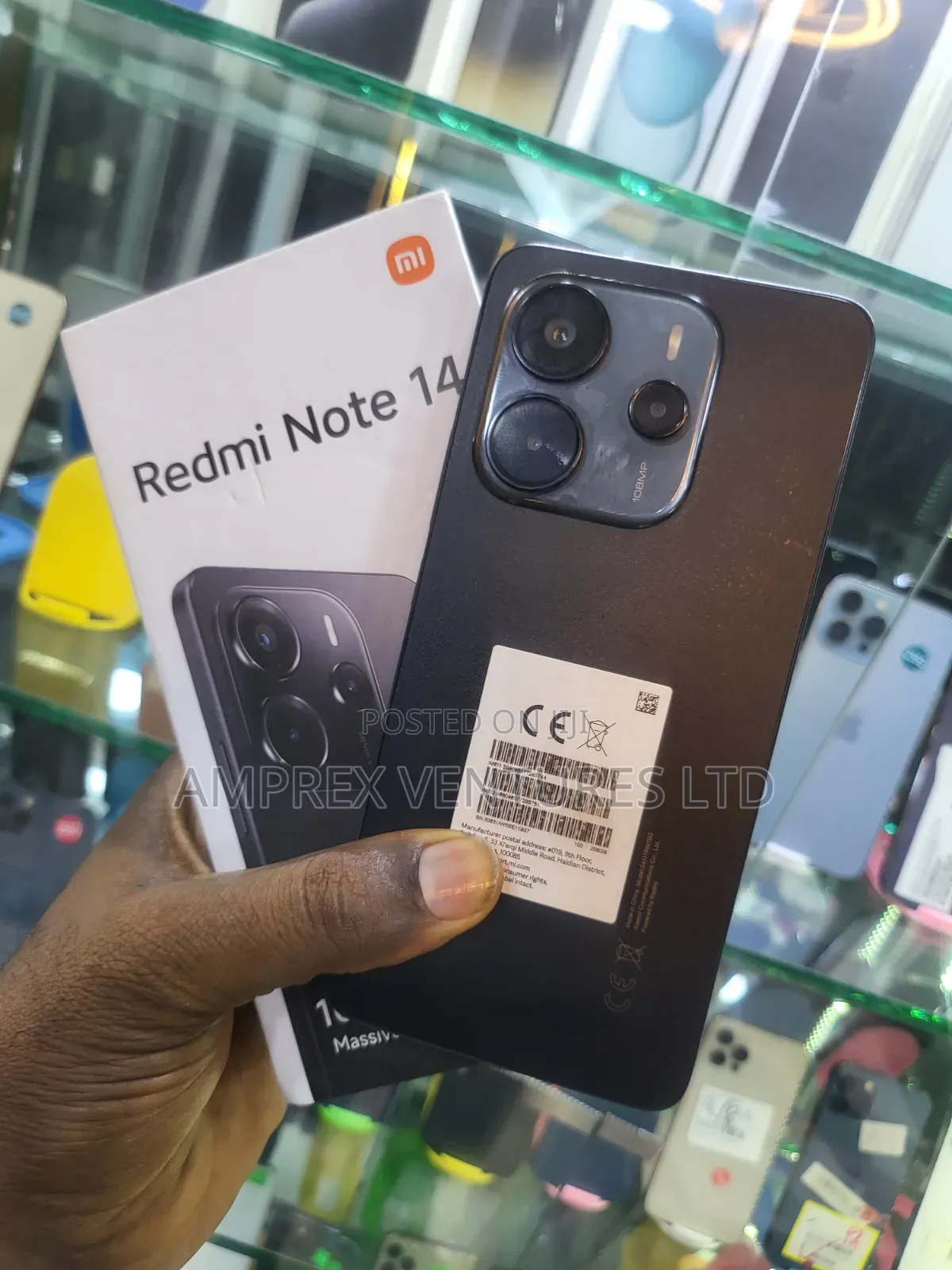 Xiaomi Redmi Note 14 4G 256 GB Black