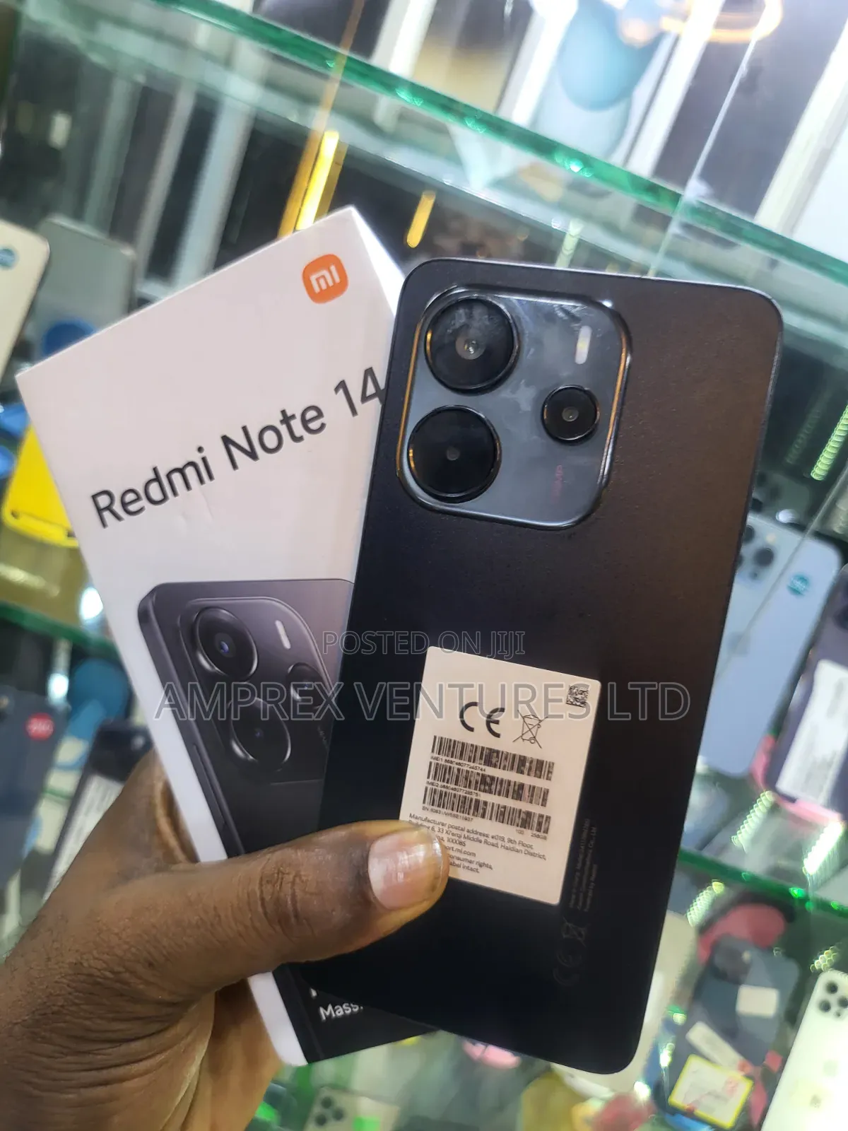 Xiaomi Redmi Note 14 4G 256 GB Black