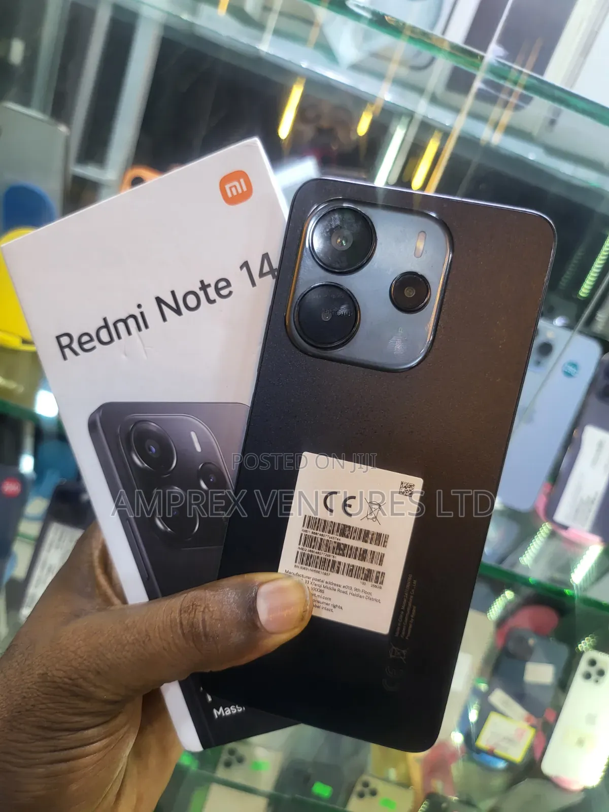 Xiaomi Redmi Note 14 4G 256 GB Black