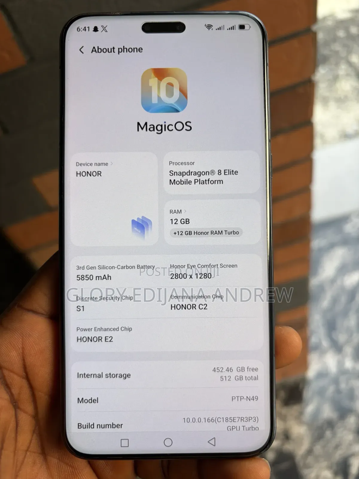 Honor Magic7 Pro 512 GB Graphite