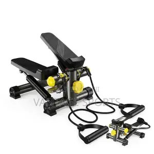 Mini Stepper With Resistance Bands & Digital LCD Monitor