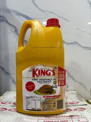 Kings Pure Vegetable Oil ( 3Litres by 6 in a Carton)