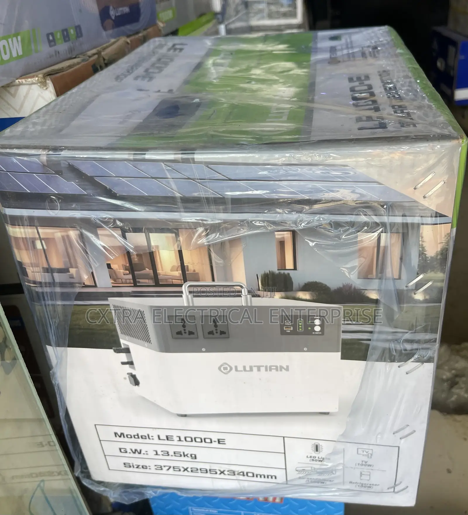 LUTIAN LE1000-E Solar Generator – 960Wh / 1200W