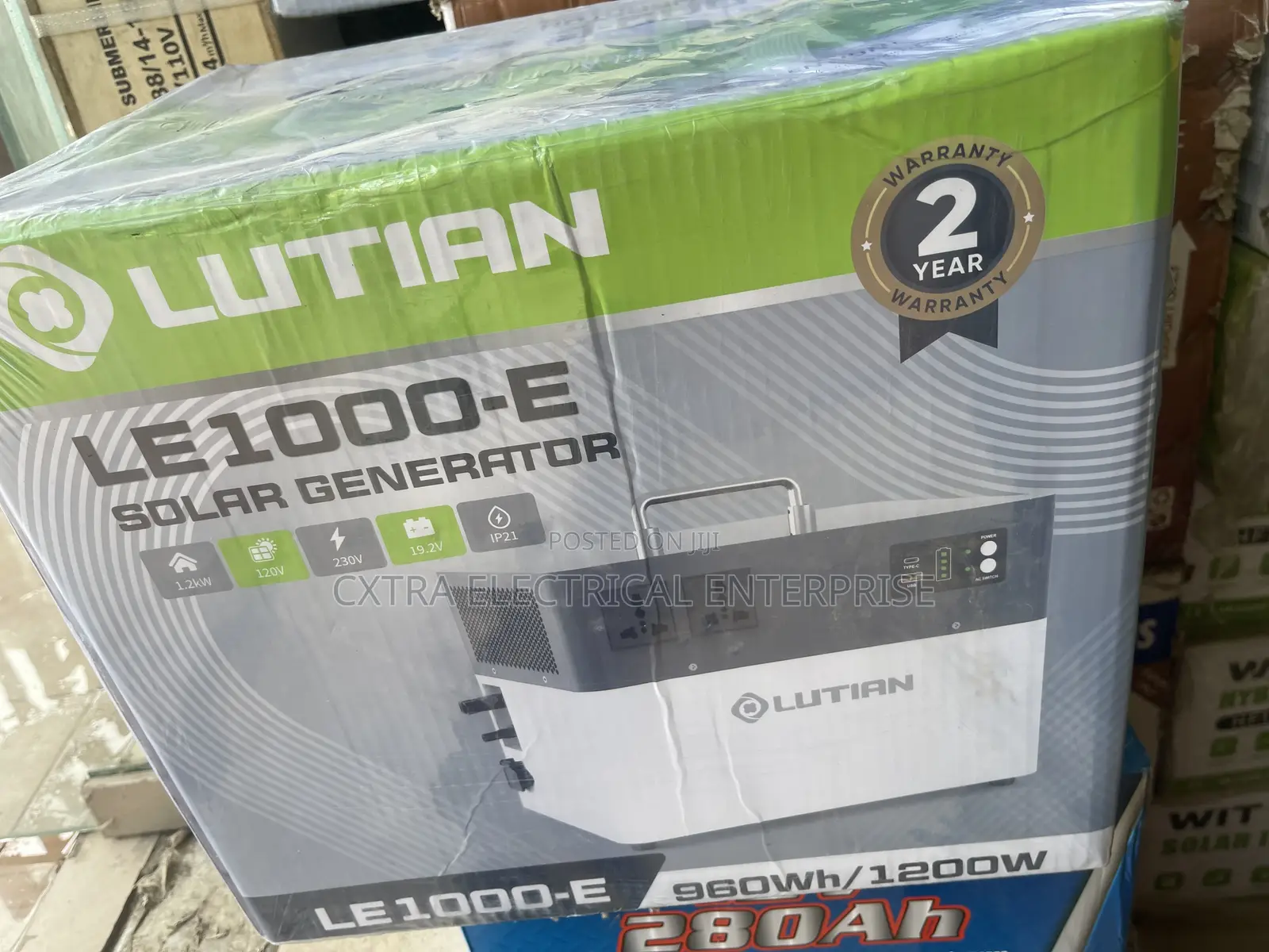 LUTIAN LE1000-E Solar Generator – 960Wh / 1200W