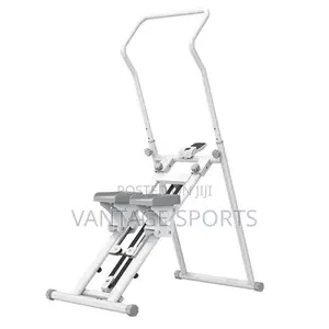 Climber Stepper Exercise Machine With Adjustable Incline & LCD