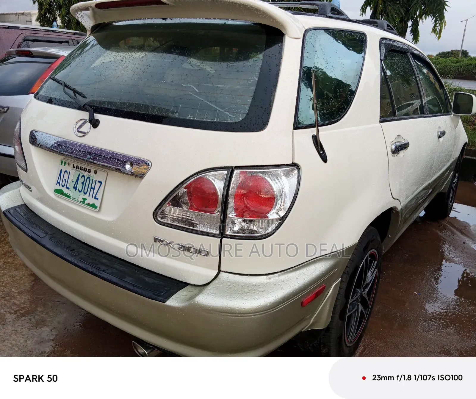 Lexus RX 300 2WD 2002 White