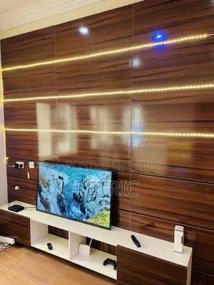 Large 10ftx10ft TV Console With 32ft Lights and Foreign Sockets