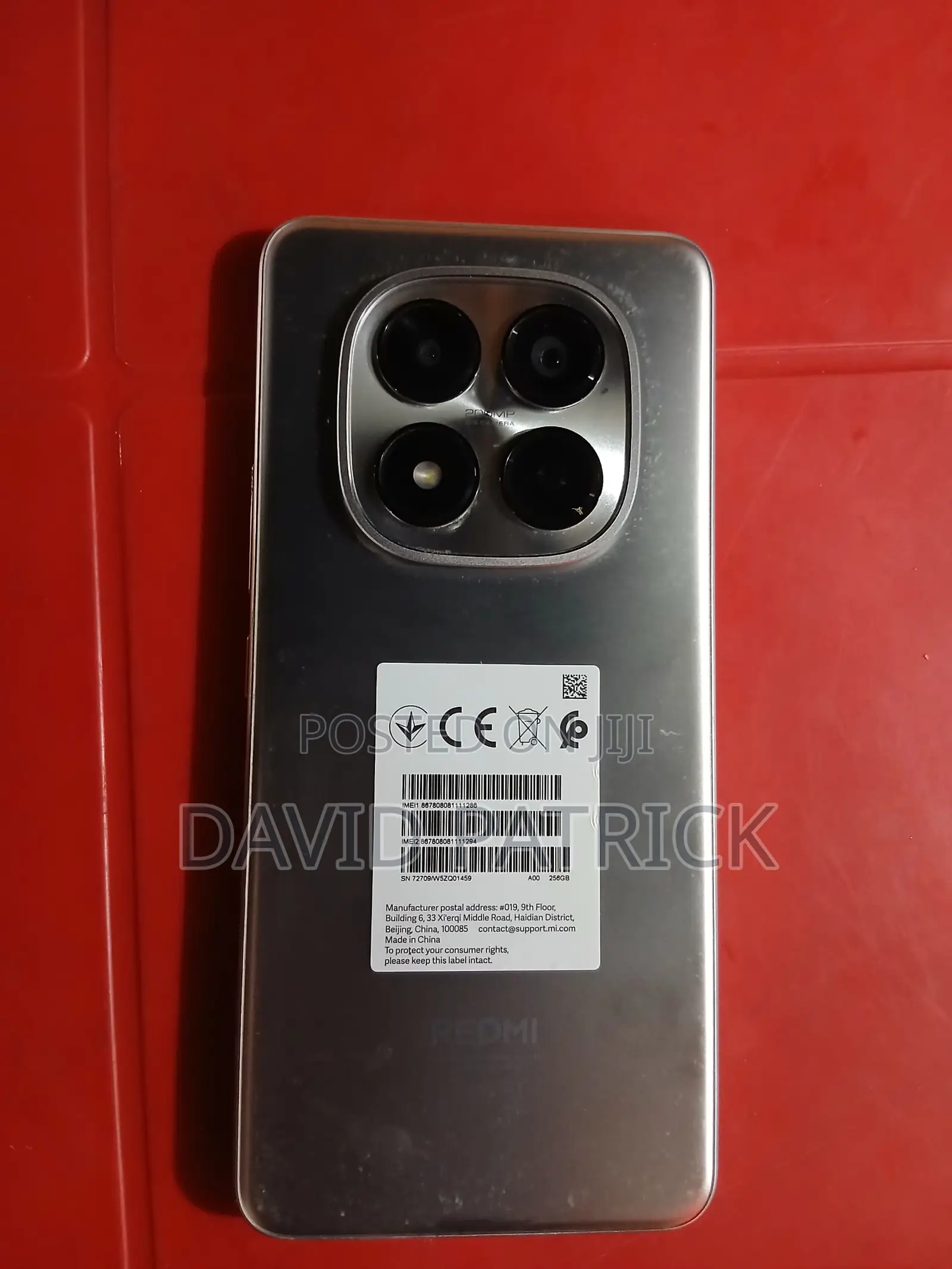 Xiaomi Redmi Note 15 Pro 256 GB Red