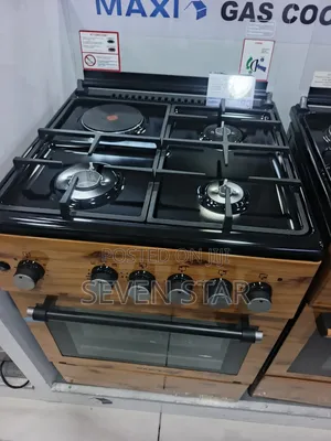MAXI 60*60 Gas Cooker 3gas 1 Electric, Oven