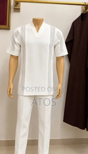 Classic White Senator Wear for Men