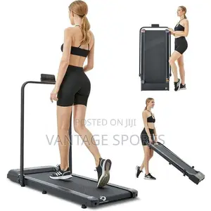 Portable 2HP Electric Walking Pad Treadmill for Home & Office