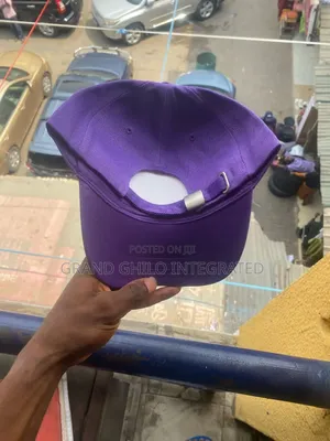 Quality Plain Face Cap Purple