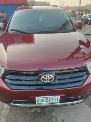 Toyota Highlander Limited 2010 Red