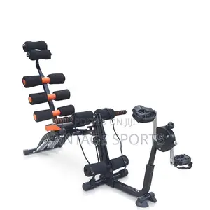 Six Pack Care Tummy Trimmer Bench With Pedal & Resistance Rope