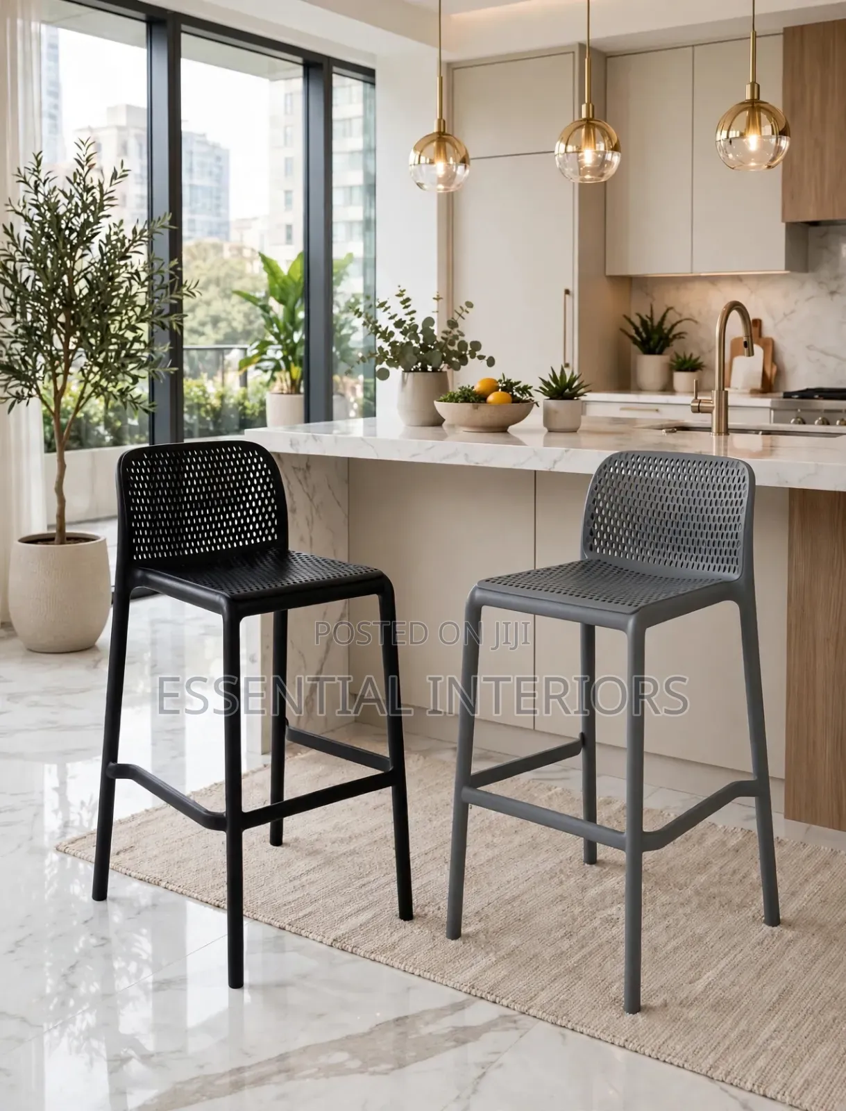 Luxury Plastic Barstool
