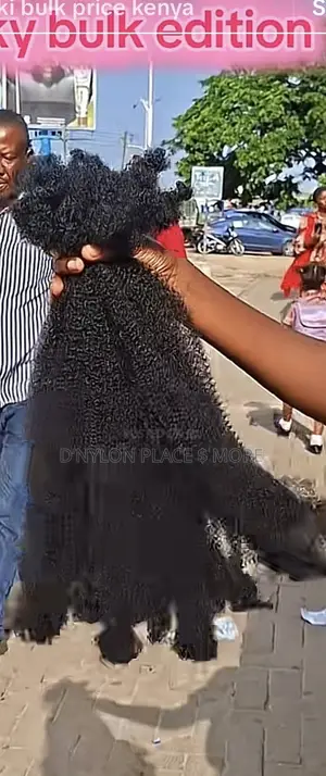 Kinky Human Hair Blend